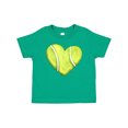 thumbnail image 1 of Inktastic Tennis Ball in Heart Boys or Girls Baby T-Shirt, 1 of 5