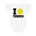 thumbnail image 1 of Inktastic Tennis Boys or Girls Baby Bodysuit, 1 of 5
