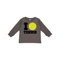 thumbnail image 1 of Inktastic Tennis Boys or Girls Long Sleeve Toddler T-Shirt, 1 of 5