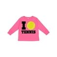 thumbnail image 1 of Inktastic Tennis Boys or Girls Long Sleeve Toddler T-Shirt, 1 of 5