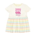 thumbnail image 1 of Inktastic Tennis Girl Cute Racket and Ball Girls Baby Dress, 1 of 5