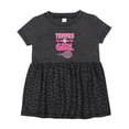 thumbnail image 1 of Inktastic Tennis Girl Cute Racket and Ball Girls Baby Dress, 1 of 5