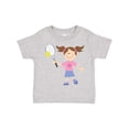 thumbnail image 1 of Inktastic Tennis Girl Girls Toddler T-Shirt, 1 of 5