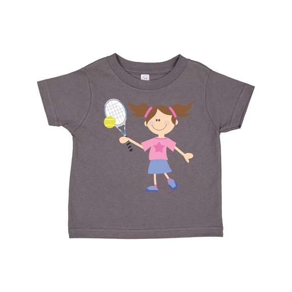 Inktastic Tennis Girl Girls Toddler T-Shirt