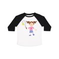 thumbnail image 1 of Inktastic Tennis Girl Girls Toddler T-Shirt, 1 of 5