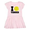 thumbnail image 1 of Inktastic Tennis Girls Toddler Dress, 1 of 4