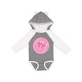 thumbnail image 1 of Inktastic Tennis Pink Ball Girls Long Sleeve Baby Bodysuit, 1 of 5
