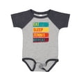 thumbnail image 1 of Inktastic Tennis Player Eat Sleep Tennis Repeat Boys or Girls Baby Bodysuit, 1 of 5