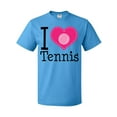 thumbnail image 1 of Inktastic Tennis Player I Love Tennis T-Shirt, 1 of 5