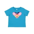 thumbnail image 1 of Inktastic Tennis Racket Heart Cute Girls Baby T-Shirt, 1 of 5