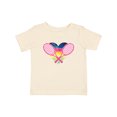 thumbnail image 1 of Inktastic Tennis Racket Heart Cute Girls Baby T-Shirt, 1 of 5
