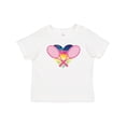 thumbnail image 1 of Inktastic Tennis Racket Heart Cute Girls Baby T-Shirt, 1 of 5