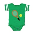 thumbnail image 1 of Inktastic Tennis Racket and Ball Boys or Girls Baby Bodysuit, 1 of 5
