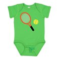 thumbnail image 1 of Inktastic Tennis Racket and Ball Boys or Girls Baby Bodysuit, 1 of 5