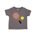 thumbnail image 1 of Inktastic Tennis Racket and Ball Boys or Girls Toddler T-Shirt, 1 of 5