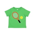 thumbnail image 1 of Inktastic Tennis Racket and Ball Boys or Girls Toddler T-Shirt, 1 of 5