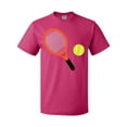 thumbnail image 1 of Inktastic Tennis Racket and Ball T-Shirt, 1 of 5