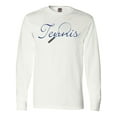 thumbnail image 1 of Inktastic Tennis Sports Racquet Long Sleeve T-Shirt, 1 of 5