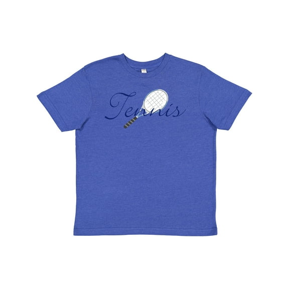 Inktastic Tennis Sports Racquet Youth T-Shirt