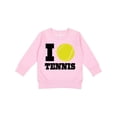 thumbnail image 1 of Inktastic Tennis Toddler Sweatshirt, 1 of 4