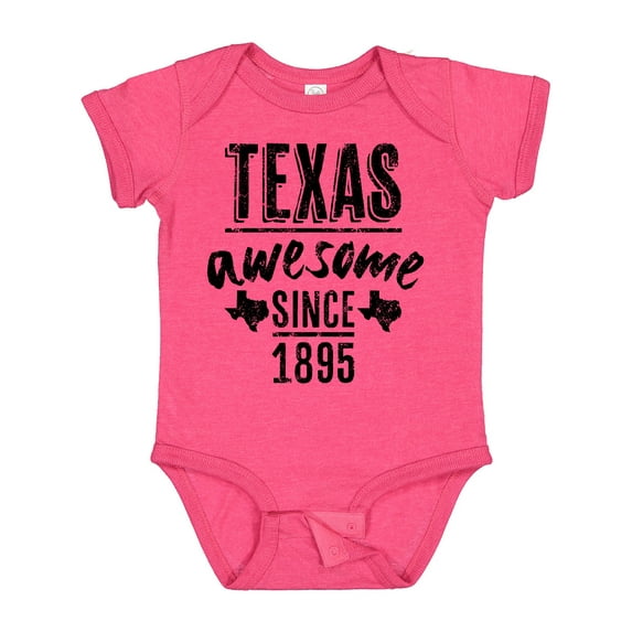 Inktastic Texas Awesome Since 1895 Boys or Girls Baby Bodysuit