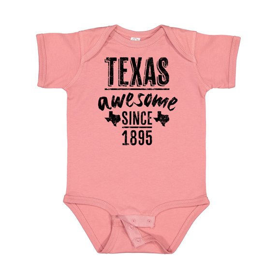 Inktastic Texas Awesome Since 1895 Boys or Girls Baby Bodysuit