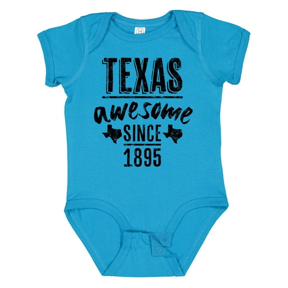 Inktastic Texas Awesome Since 1895 Boys or Girls Baby Bodysuit