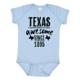 thumbnail image 1 of Inktastic Texas Awesome Since 1895 Boys or Girls Baby Bodysuit, 1 of 5