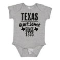 thumbnail image 1 of Inktastic Texas Awesome Since 1895 Boys or Girls Baby Bodysuit, 1 of 5