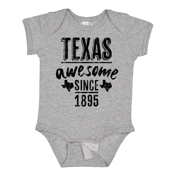 Inktastic Texas Awesome Since 1895 Boys or Girls Baby Bodysuit