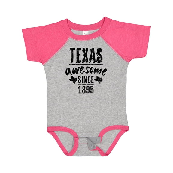 Inktastic Texas Awesome Since 1895 Boys or Girls Baby Bodysuit