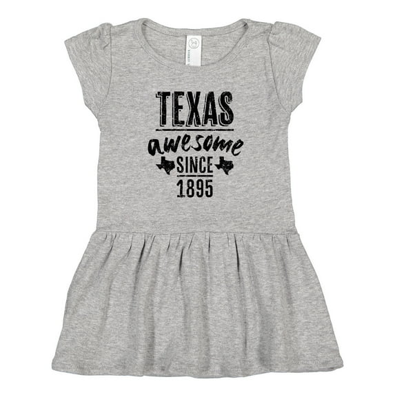 Inktastic Texas Awesome Since 1895 Girls Toddler Dress