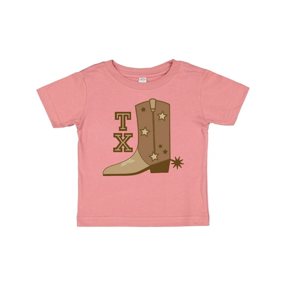 Inktastic Texas Cowboy Boot Boys or Girls Baby T-Shirt