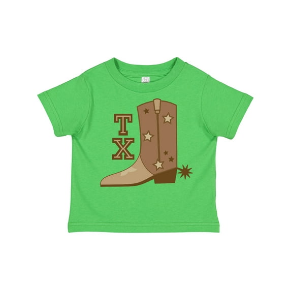 Inktastic Texas Cowboy Boot Boys or Girls Toddler T-Shirt