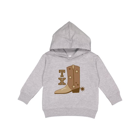Inktastic Texas Cowboy Boot Toddler Hoodie