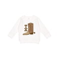 thumbnail image 1 of Inktastic Texas Cowboy Boot Toddler Sweatshirt, 1 of 4
