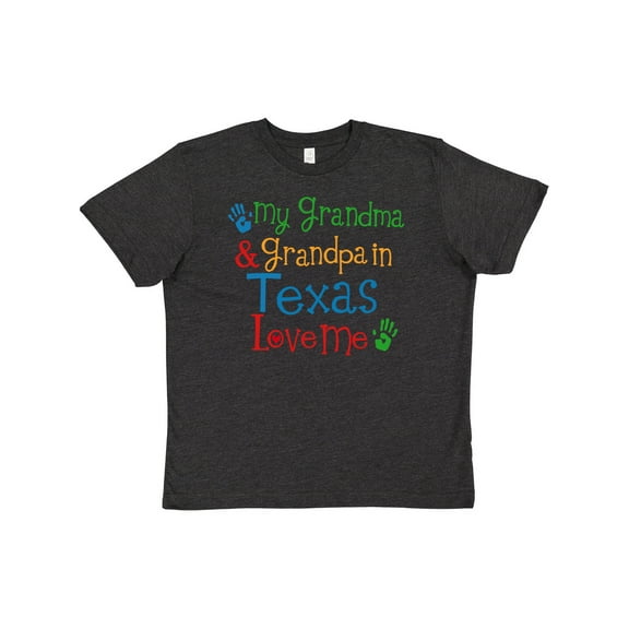 Inktastic Texas Grandma Loves Me Youth T-Shirt