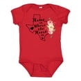 thumbnail image 1 of Inktastic Texas Home is Where the Heart is with Watercolor Floral Girls Baby Bodysuit, 1 of 5
