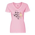 thumbnail image 1 of Inktastic Texas Home is Where the Heart is with Watercolor Floral Women's V-Neck T-Shirt, 1 of 5