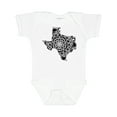 thumbnail image 1 of Inktastic Texas Silhouette Mandala Boys or Girls Baby Bodysuit, 1 of 5