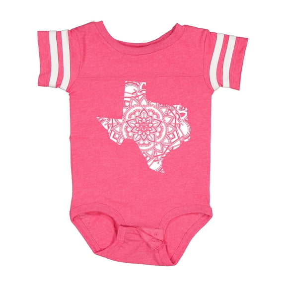 Inktastic Texas Silhouette Mandala Boys or Girls Baby Bodysuit