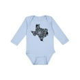 thumbnail image 1 of Inktastic Texas Silhouette Mandala Boys or Girls Long Sleeve Baby Bodysuit, 1 of 5