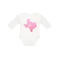 thumbnail image 1 of Inktastic Texas Silhouette Mandala Boys or Girls Long Sleeve Baby Bodysuit, 1 of 5