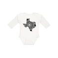thumbnail image 1 of Inktastic Texas Silhouette Mandala Boys or Girls Long Sleeve Baby Bodysuit, 1 of 5