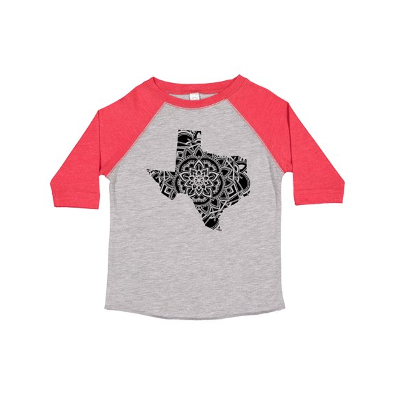 Inktastic Texas Silhouette Mandala Boys or Girls Toddler T-Shirt