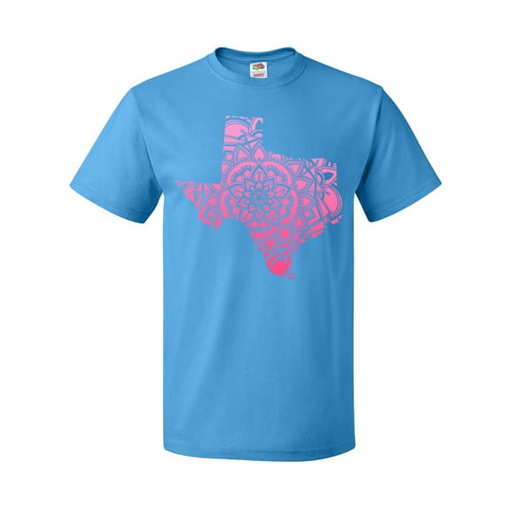 Inktastic Texas Silhouette Mandala T-Shirt