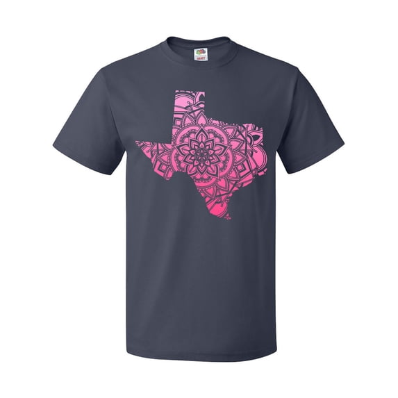 Inktastic Texas Silhouette Mandala T-Shirt