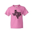 thumbnail image 1 of Inktastic Texas Silhouette Mandala Youth T-Shirt, 1 of 5