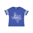 thumbnail image 1 of Inktastic Texas Word Salad State Outline Boys or Girls Toddler T-Shirt, 1 of 5
