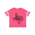 thumbnail image 1 of Inktastic Texas Word Salad State Outline Boys or Girls Toddler T-Shirt, 1 of 5